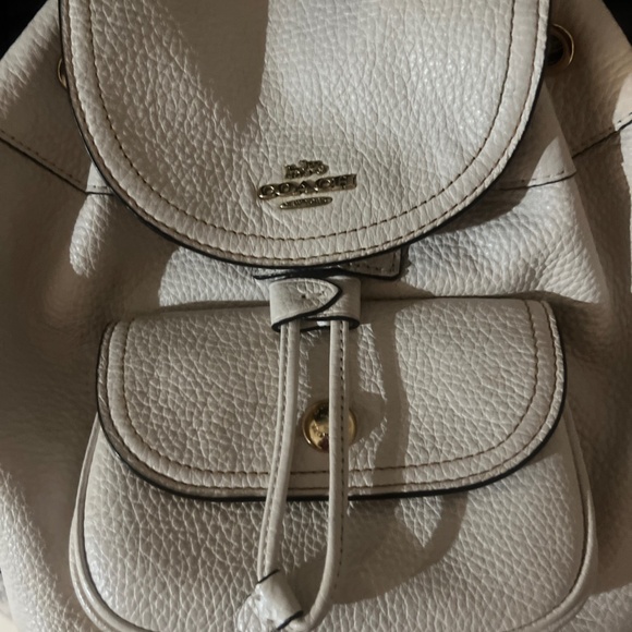 Coach leather backpack - Picture 1 of 9